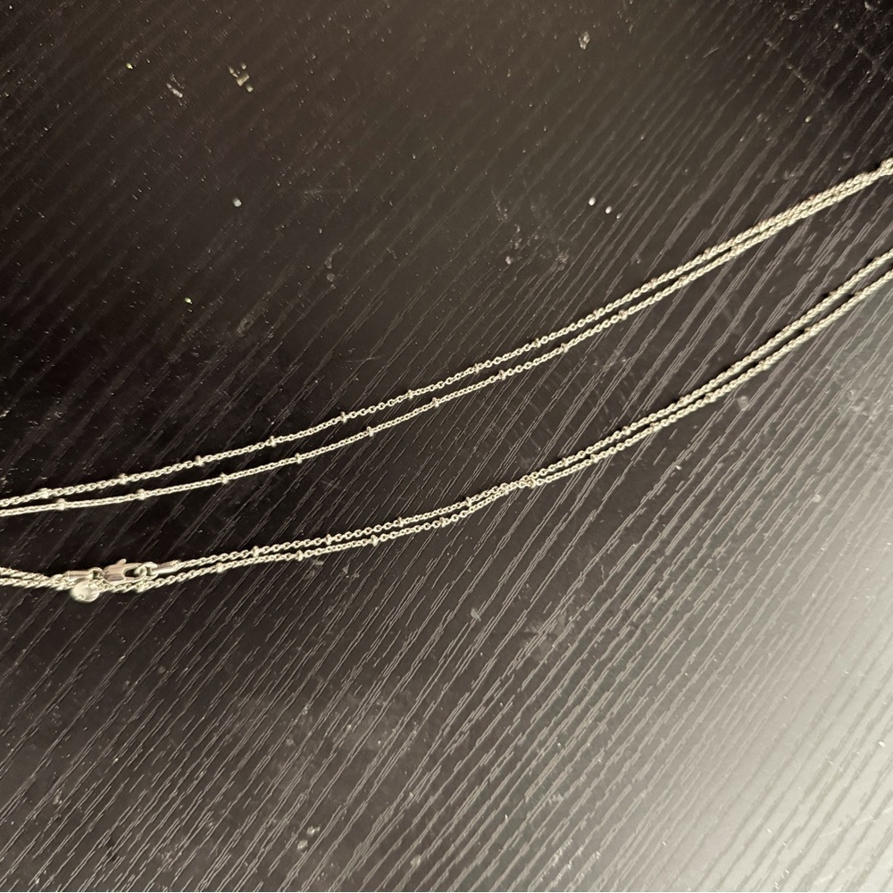 SUNDAY CLEAR OUT! Elegant Nordstrom exclusive Gold over sterling Necklace 32”!!